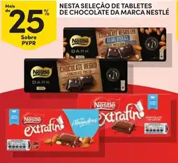 Continente Nestlé chocolate negro promoção