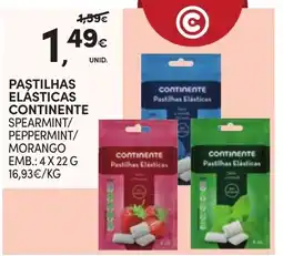 Continente Paştilhas elásticas continente promoção