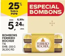 Continente Bombons ferrero rocher promoção