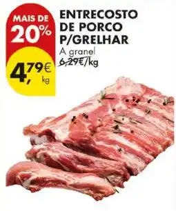 Pingo Doce Entrecosto de porco p/grelhar promoção