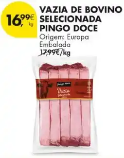 Pingo Doce Vazia de bovino selecionada pingo doce promoção