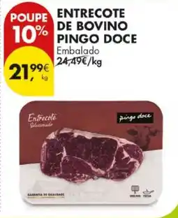 Pingo Doce Entrecote de bovino pingo doce promoção