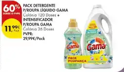 Pingo Doce Pack detergente p/roupa líquido gama promoção