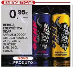 Continente Bebida energética skar promoção