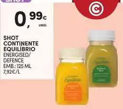 Continente shot continente equilíbrio energised/defence promoção