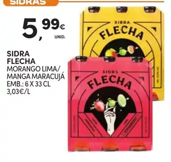 Continente Sidra Flecha promoção