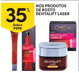 Continente Nos produtos de rosto revitalift laser promoção