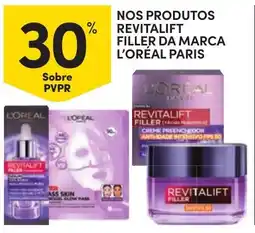 Continente Nos produtos revitalift filler da marca l'oréal paris promoção