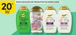 Continente Numa seleção de produtos da marca OGX promoção