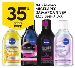 Continente Nivea águas micelares da marca nivea promoção