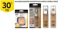 Continente Na maquilhagem de rosto da marca l'oreal paris promoção
