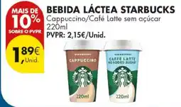 Pingo Doce bebida láctea starbucks promoção