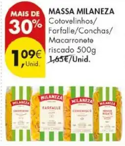 Pingo Doce Massa milaneza promoção