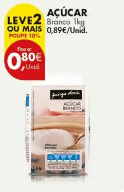 Pingo Doce Pingo doce açúcar branco promoção