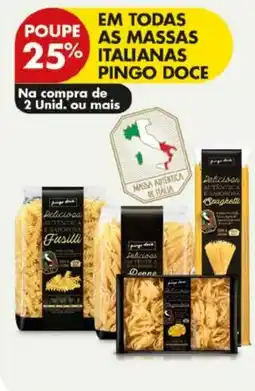 Pingo Doce Massas italianas pingo doce promoção