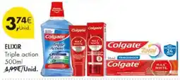 Pingo Doce Colgate elixir triple action promoção