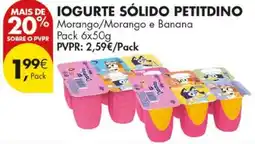 Pingo Doce Iogurte sólido petitdino promoção