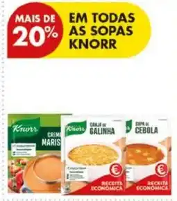 Pingo Doce Knorr sopas promoção