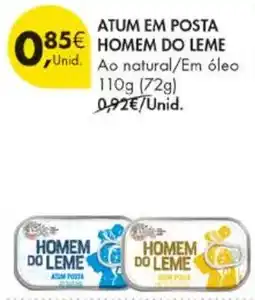 Pingo Doce atum em posta homem do leme promoção
