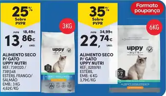 Alimento seco p/ gato uppy nutri