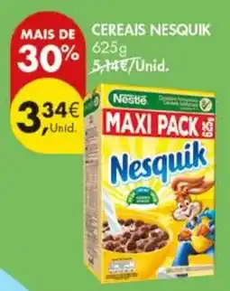 Pingo Doce Cereais nesquik promoção