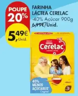 Pingo Doce Farinha Láctea Cerelac promoção