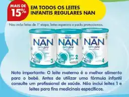 Pingo Doce leites infantis regulares nan promoção