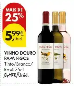Pingo Doce vinho douro papa figos promoção