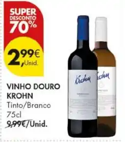 Pingo Doce vinho douro krohn promoção