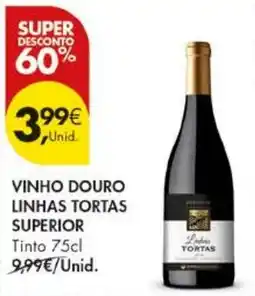 Pingo Doce vinho douro linhas tortas superior promoção