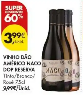 Pingo Doce vinho dão américo naco promoção