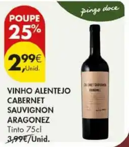 Pingo Doce Pingo doce vinho alentejo cabernet sauvignon aragonez promoção