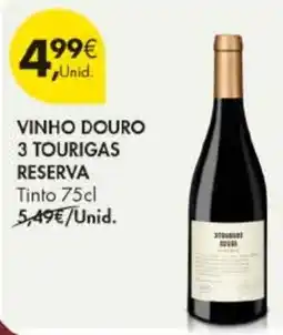Pingo Doce vinho douro 3 tourigas reserva promoção