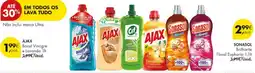 Pingo Doce Ajax boost vinagre e lavanda promoção