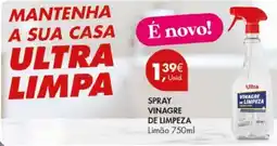 Pingo Doce Ultra spray vinagre de limpeza promoção