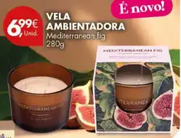 Pingo Doce Vela ambientadora mediterranean fig promoção