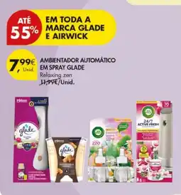 Pingo Doce Ambientador automático em spray glade relaxing zen promoção