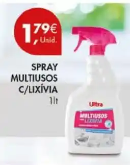 Pingo Doce spray multiusos c/lixívia ultra promoção