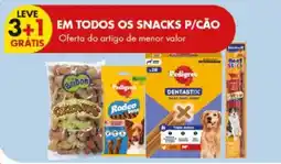 Pingo Doce Em todos os snacks P/cão promoção