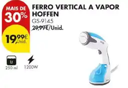 Pingo Doce ferro vertical a vapor hoffen promoção