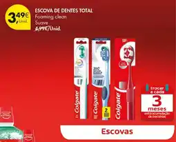 Pingo Doce escova de dentes total promoção