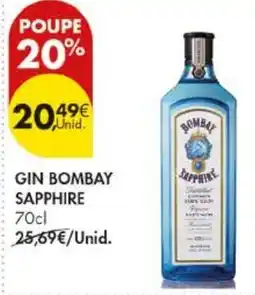 Pingo Doce gin bombay sapphire promoção
