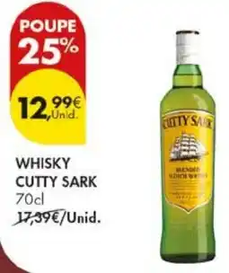 Pingo Doce Whisky Cutty Sark promoção