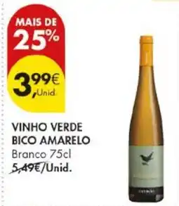 Pingo Doce vinho verde bico amarelo promoção