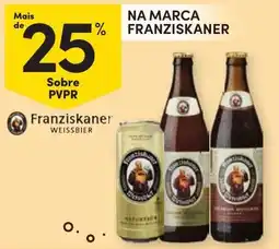 Continente Franziskaner Weissbier promoção