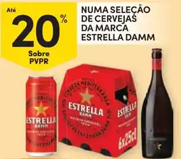 Continente cerveja estrella damm promoção