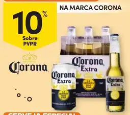 Continente Na marca corona promoção