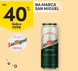 Continente San Miguel Especial promoção