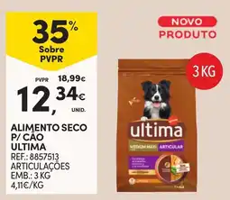 Continente Alimento seco p/ cão ultima promoção