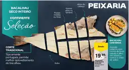 Continente Bacalhau continente seleção salgado seco inteiro promoção